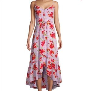 NWT Beautiful Floral Lilac Midi